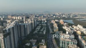 PD0018 - Aerial View of High-End Residential MIG Area Near BKC
