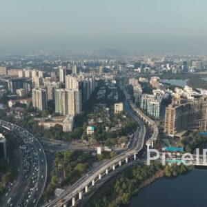 PD0017 - BKC Flyover Kalanagar Junction at Mumbai's Western Express Highway