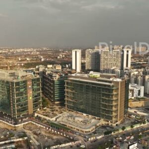 PD0579 - Pune's Modern Business District: An Aerial of Gera Commerzone