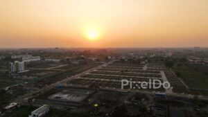 PD0615 - The Foundations of a New Suburb: A Real Estate Project at Golden Hour