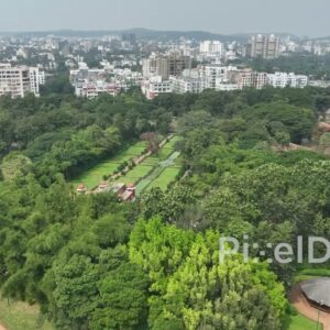 PD0605 - An Aerial Tour of the Pune-Okayama Friendship Garden