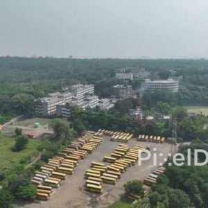 PD0593 - Aerial View of Sinhgad College of Engineering Campus in Pune
