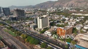PD0688 - Aerial View of the Marriott Hotel and Business Hub in Navi Mumbai