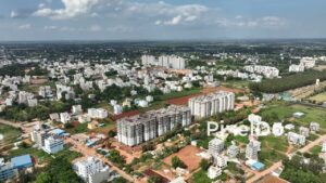 PD0163 - Aerial View of Urban Sprawl into Rural Farmland on a City's Outskirts