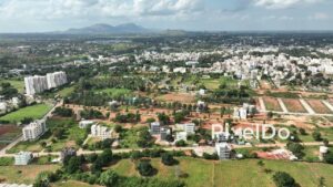 PD0162 - Aerial View of Urban Sprawl into Rural Farmland on a City's Outskirts