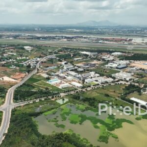 PD0137 - Aerial View of the KIADB Aerospace Park, Bengaluru