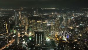 PD0336 - Epic Night Panorama of Mumbai's Dazzling Urban Landscape