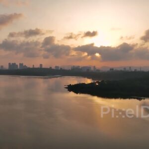 PD0423 - A sunrise Shot over Vihar Lake