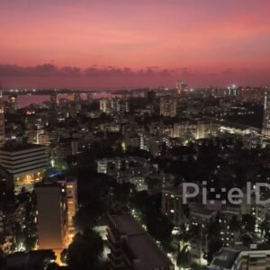 PD0451 - Mumbai's Versova Skyline at Dusk