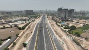 PD0436 - Aerial View of the Gurugram-Dwarka Expressway