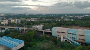 PD0469 - Pune Metro at Mangalwar Peth Station