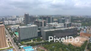 PD1343 - Aerial View of Waverock SEZ Complex and Accenture Office Building
